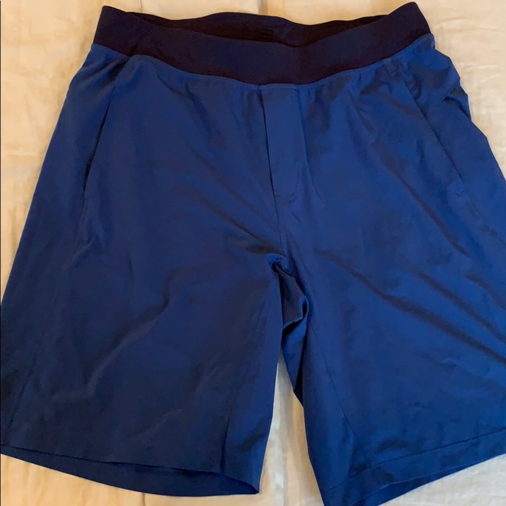 Lululemon XL blue linerless shorts